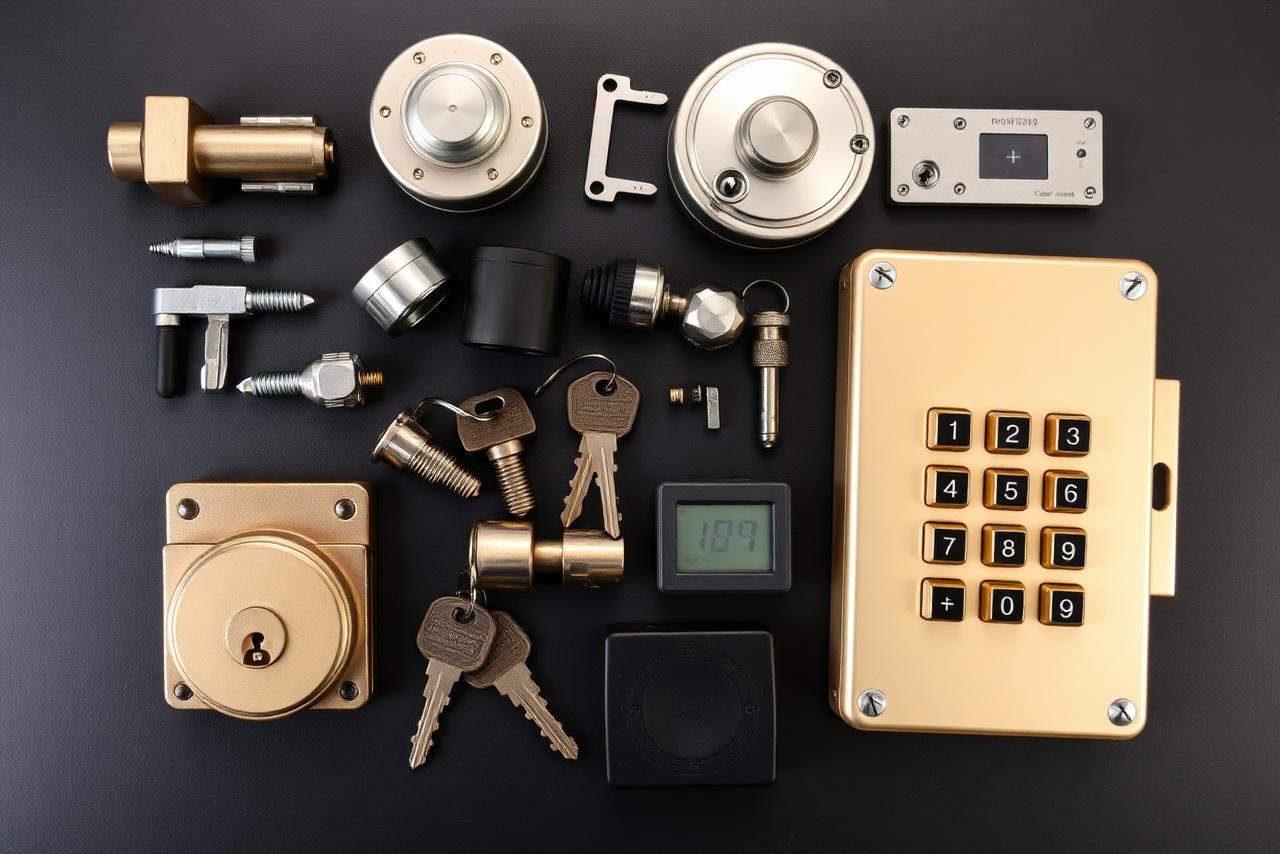 Ersatzteile für Tresore: Schlösser, Schlüssel, Elektronikmodule